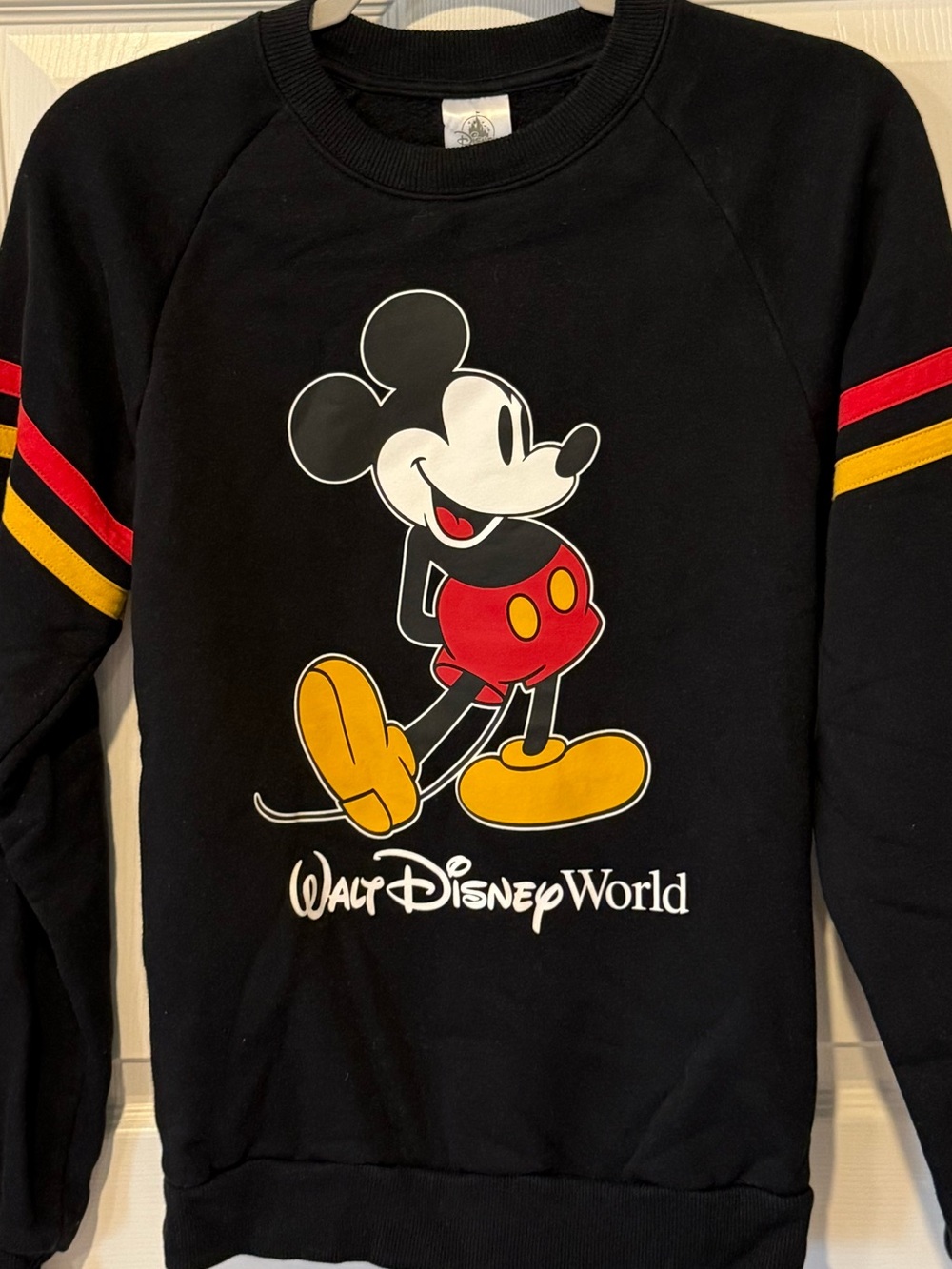 Vintage 80s Disney Character Fashions Mickey Mouse Crewneck Sweatshirt Small